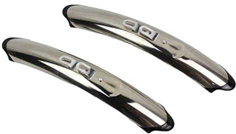 LOVIVER 1 Paar vordere hintere Kotflügel 27in Vintage Verstellbarer Edelstahl für Rennrad