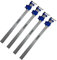 AB Tools 24 600mm Aluminium Sash Clamp Grip Bench Work Holder vice Slide Clamp 4pk