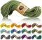 Ganzoo Paracord 350 Seil, Nylon Polyester, 2,5mm, Typ 1, 30m, Outdoor Schnur, Allzweckseil, Takelung für Armband, Hundehalsband, Hundeleine Knüpfen, Camping Survival, Lemon