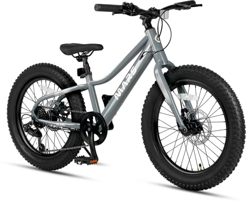 Glerc Mars 20 Inch Fat Tire Kids Mountain Bike for Boys 6-12 Years Old