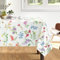Arquiel Tischdecke Wildblumen, Tischdecken Abwaschbar Rechteckige Tischtuch Frühling Französisch Tischdeck für Haus Küche Esszimmer Party Dekoration(140 x 180 cm)