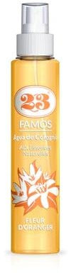 23 FAMOS Eau de Cologne – Parfum Doux & Solaire – 200 ml – Senteur Florale Apaisante – Pour Bébé, Femme et Homme (Fleur d’Oranger)