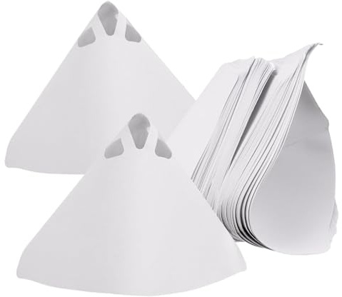Rainway Filtro Per Vernice, 100 Pezzi, 100 Maglie, Accessorio Per Verniciatura Conico, Imbuto Di Carta, Filtro Monouso Per Olio Motore E Resine