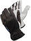 Ejendals Lederhandschuh Tegera 114, Größe 9, 1 Stück, schwarz/weiß, 114-9