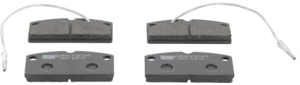 FERODO Brake Pads | FDB4013 | OE-Matching Quality | Eco-Friction Fuse+ Technology | Pack of 4