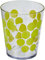 zak! Trinkbecher Dot 420 ml, Kunststoff, Grün, 5 x 5 x 12 cm