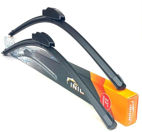 SET- 2x INION Good Wiper Front Scheibenwischer 500 mm/450 mm mit Hakenbefestigung Wischerblätter Set Scheibenwischerblätter Satz Premium Qualität AERO für Frontscheibe