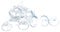 sourcing map Plastic Aquarium 8mm Air Line Tube Suction Cup Clip Holder 13cs Clear