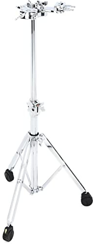 Double Tom Stand with 3 Integrated Clamps for Toms Cymbals (9713PM)