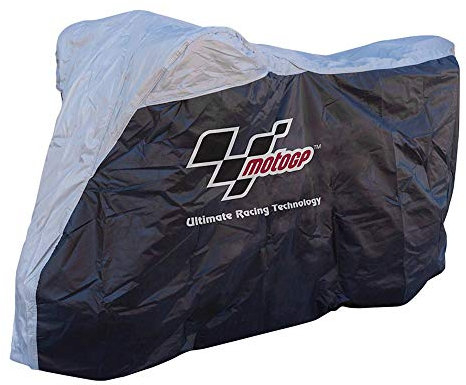 MotoGP Motorcycle Rain Cover - Black/Grey - Large Fits 750-1000cc Sportsbikes