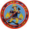 Amscan 998149 Fireman Sam für den Kindergeburtstag party 8er Set Teller , Blau, 33 x 33 x 2,5 cm