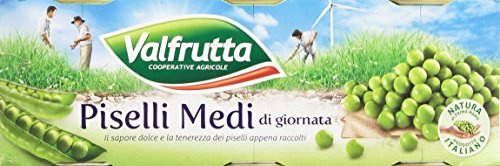 Valfrutta Piselli Medi di Giornata, 3 x 410g
