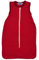 Schlafsack aus Bio Baumwollplüsch von Reläx, rot, Größe 62/68