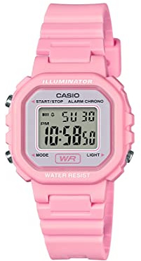 Casio LA20WH-1ACF Montre numérique classique en résine noire pour femme