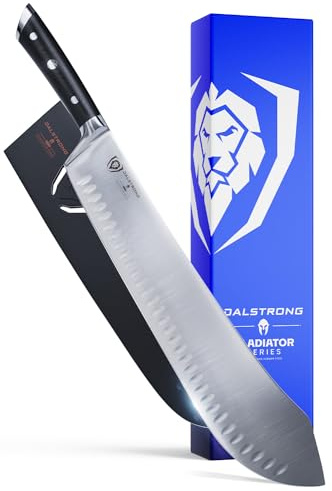DALSTRONG - Bull Nose Butcher & Breaking Knife - 14 - Gladiator Series - German HC Steel - Sheath Guard Included - NSF Certified