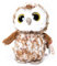 TY T36326 Barn Eule - Beanie Boos, 15 Cm