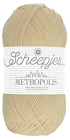 Scheepjes Metropolis Yarn 50g - 030 Toulouse, Cream