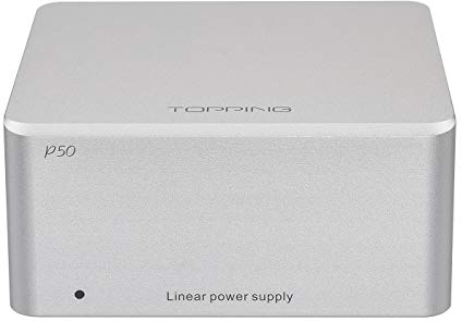 Topping P50 Fuente de alimentación Lineal para Cubiertas D50 / D50s / DX3 Pro / A50 110V-240V (Plata)