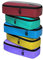 Packwürfel für Koffer – Gepäck-Organizer für Koffer, Schmal, 5 Stück, Rot/Gelb/Grün/Blau/Violett, Set,