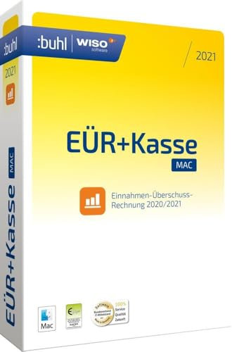 WISO EÜR+Kasse 2021 Mac: Die Software für eine praktische Einnahmen-Überschuss-Rechnung
