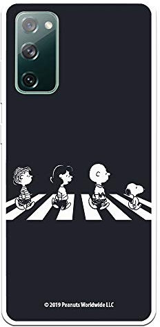 Schutzhülle für Samsung Galaxy S20 FE Offizielle Snoopy Beatles Charaktere zum Schutz Ihres Handys. Flexible Silikonhülle mit offizieller Lizenz von Peanuts.