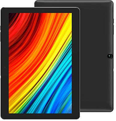 2022 Tablet 10 Pollici, Android 10.0, 2GB RAM 32GB Storage, Doppia Fotocamera 8MP+2MP, 1280x800 IPS HD Display, Doppio Supporto WiFi, Bluetooth, Google GMS Certificato, Processore Quad-Core (Nero)
