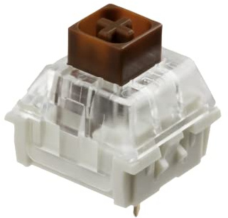 Ranked Kailh Box Key Switches for Mechanical Gaming Keyboards | Plate Mounted (Kailh Box Brown, 120 Pcs)
