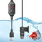 Bonlux Mini Chauffage Aquarium USB 10W 5V, Chauffage D’Aquarium 18-34 degrés Celsius Température Réglable 10W USB 3L avec Affichage de la Température pour Mini Aquarium