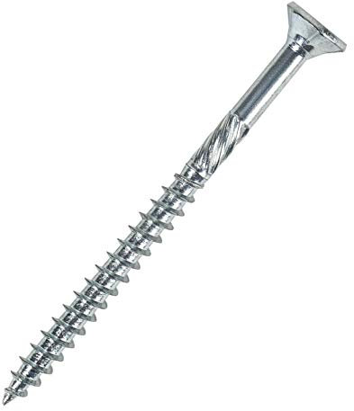 STIER Vis à tête fraisée pour panneaux de particules 4x70 acier galvanisé TX 20, galvanisé, agréation ETA, vis à bois pour construction, vis à bois tête cylindrique 200 pièces