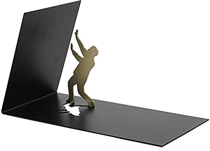 HASMI Schreibtisch deko Modern minimalistischer kreativer Abstrakter Charakter-Metall-Buch-Buchungsraum-Dekoration weiche Outfit-Büro-Desktop-Möbel Decoración del hogar
