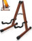 STRICH Gitarrenständer aus Holz, A-Frame Hartholzboden-Gitarrenständer, faltbarer E-Gitarrenhalter für Bass, Cello, Mandoline, Banjo