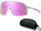 DUOCIYUAN Schnelle Brille Rave,Fahrradbrille Sonnenbrille für Herren und Damen Sportbrille UV400 Schutz Rennrad Brille Winddicht,für Radfahren Laufen Baseball Golf Skifahren Bergsteigen Angeln
