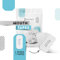 JAWLINER Mouth Tape - 7x Mundpflaster gegen Schnarchen - Easy Anti-Schnarch-Lösung - Schnarchstopper aus DE - Mouth Tape for Sleeping (7 Tapes / 1 Woche)
