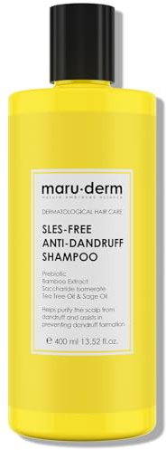 Maruderm Anti-Schuppen Shampoo – Sulfatfrei, salzfrei & vegan – Für normales bis fettiges Haar, 400 ML