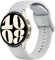 Vancle Armband für Samsung Galaxy Watch 6 40mm 44mm und Classic 43mm 47mm, Silikon Sport Ersatzband für Damen und Herren (Grau)