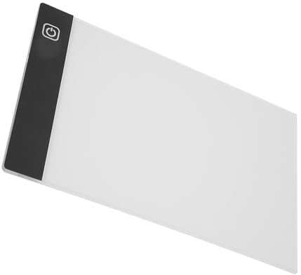 Tablette lumineuse rechargeable A3, tablette lumineuse de traçage à LED, tableau lumineux pour peinture artistique, tablette lumineuse ultra fine, planche à dessin portable