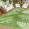 Cekene Alfombra Exterior Terraza 245x305cm Impermeable Alfombra Camping Polipropileno Grande Alfombra Patio Lavable para Jardin Balcón Pícnic Caravana Piscina