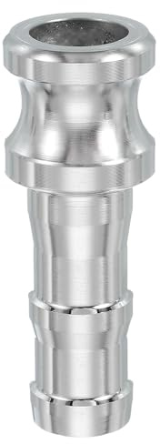 PATIKIL Racor Aluminio CAM Lock 1 (Adaptador Macho x Rosca Hembra NPT), Acoplamiento Desconexión Rápida, Resistente a la Corrosión (Pieza E, Tipo Ranura Leva)