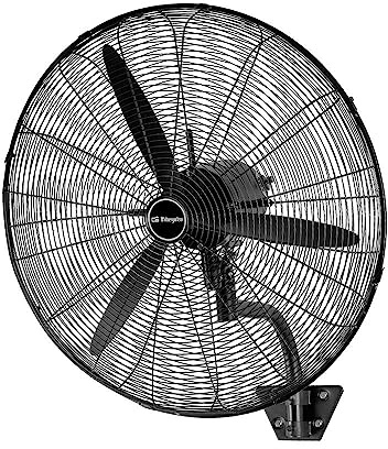 Orbegozo Ventilador industrial de pared WF 0167, 150W, 3 niveles de potencia, función oscilante. Diámetro de aspas 65cm, 3 aspas.