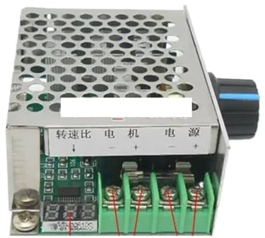 DC 6V-60V 12V 24V 36V 48V 30A PWM DC Motor 0-100% Speed Controller Switch Digital LED Display