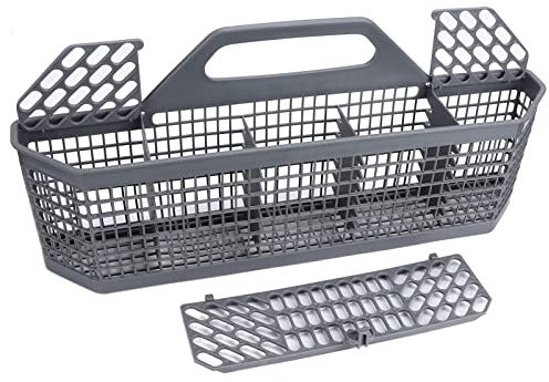 LICAEVEY Panier à Couverts Universel en Plastique pour Lave-vaisselle WD28X10128, Organise Efficacement les Outils, Matériau ABS Durable, Conception à Grille Ouverte pour un Séchage Facile, adapté aux