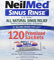 Neilmed Lot de 120 sachets de mélange pour irrigation nasale adulte