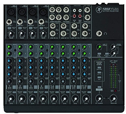 Mackie 1202VLZ4 12-Channel Compact Mixer