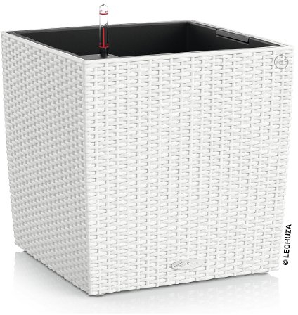 Lechuza 'Cube Cottage 50', weiß, 49 x 49 x H 49,5 cm