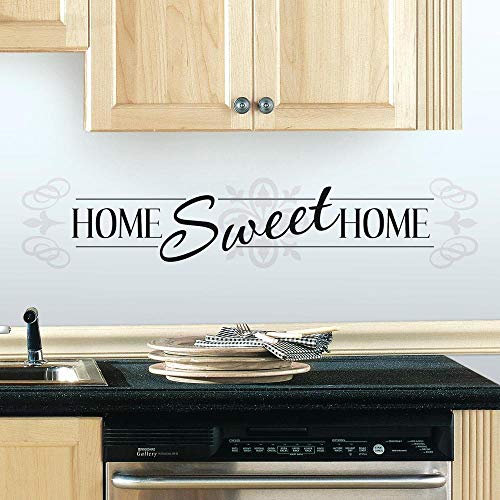 Room Mates 54382 Wandsticker Home Sweet Home, mehrfarbig