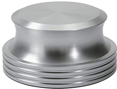 Dynavox PST420 stabilizzatore per giradischi, peso di appoggio in alluminio per giradischi, peso 420 g, colore argento