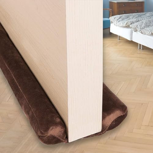 Viseman, Zugluftstopper für Tür, 91 cm, doppelseitig, maschinenwaschbar