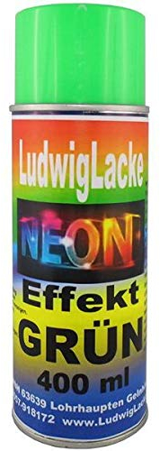 LudwigLacke Neonlack 1 Spraydose GRÜN Leuchtfarbe Autolack