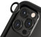 RhinoShield Schutz für Smartphone-Kamera kompatibel mit[iPhone 12 Pro Max] Fingerabdruck-und kratzresistentes Schutzglas mit Aluminium Ring für hohe optische Klarheit-Space Grau