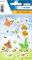 HERMA 15466 Seide Sticker für Kinder, Little Friends (14 Aufkleber, Stoff, matt) selbstklebend, permanent haftende Motiv Etiketten für Mädchen und Jungen, bunt